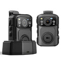 BOBLOV B4K5 4K Body Camera 3400mAh IP68 Waterproof GPS Police 128GB Body Cams for 11Hrs(1080P Only Video Record Provide Charging Dock Night Vision Video Camcorder for Personal Guard Civilians