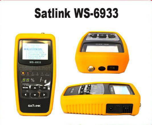 Satlink WS-6933 DVB-S2 Satellite Finder with Flashlight