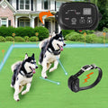 COVONO Electric Dog Fence (for 2 Dogs) Wired Pet Containment System (Aboveground/Underground 650 Ft Wire IP66 Waterproof/Rechargeable Collar Shock/Tone Correction 2 Collar Receivers)