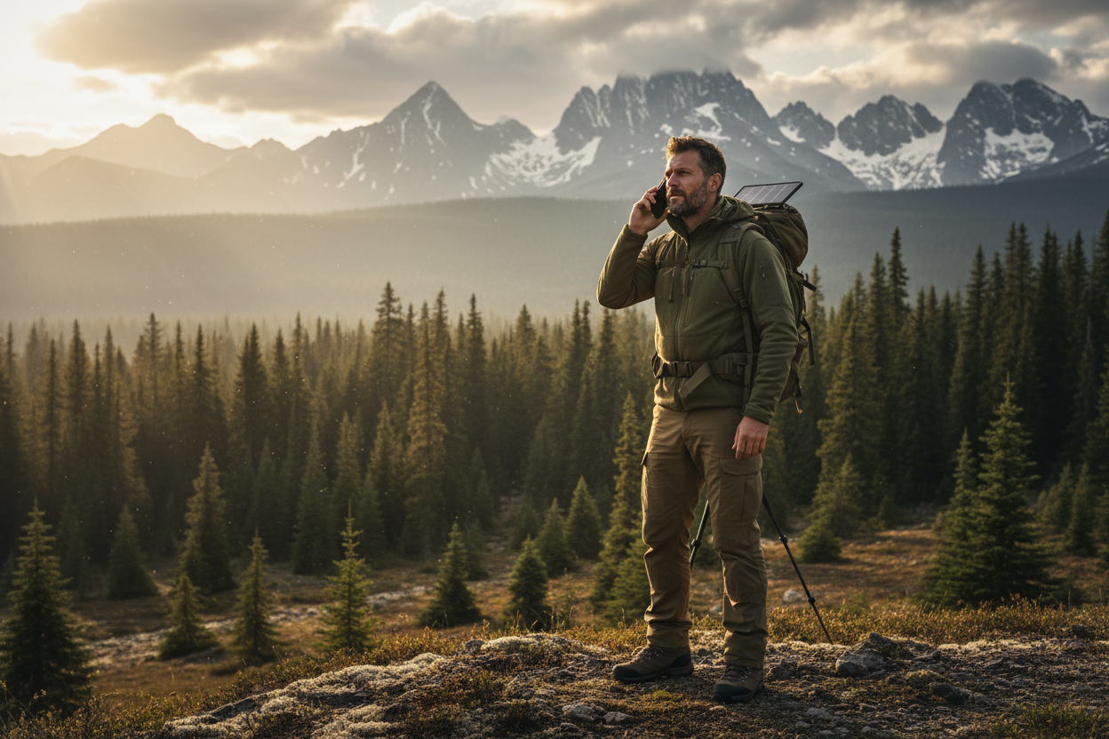 Never be lost in the wilderness with a Satellite Phone.