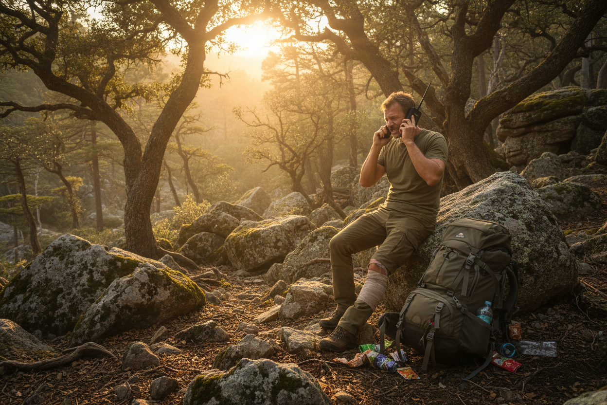 An injured person in the wilderness is vulnerable to many things. Never be without help when your life may depend on it.  SATCOM is always there to help.