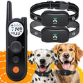 MIMOFPET Wireless Dog Fence System for 2 Dogs - Up to 3500ft Adjustable Electric Fence for DogsWaterproof Dog Training Collar RechargeablePet Containment System for Large Medium Dogs