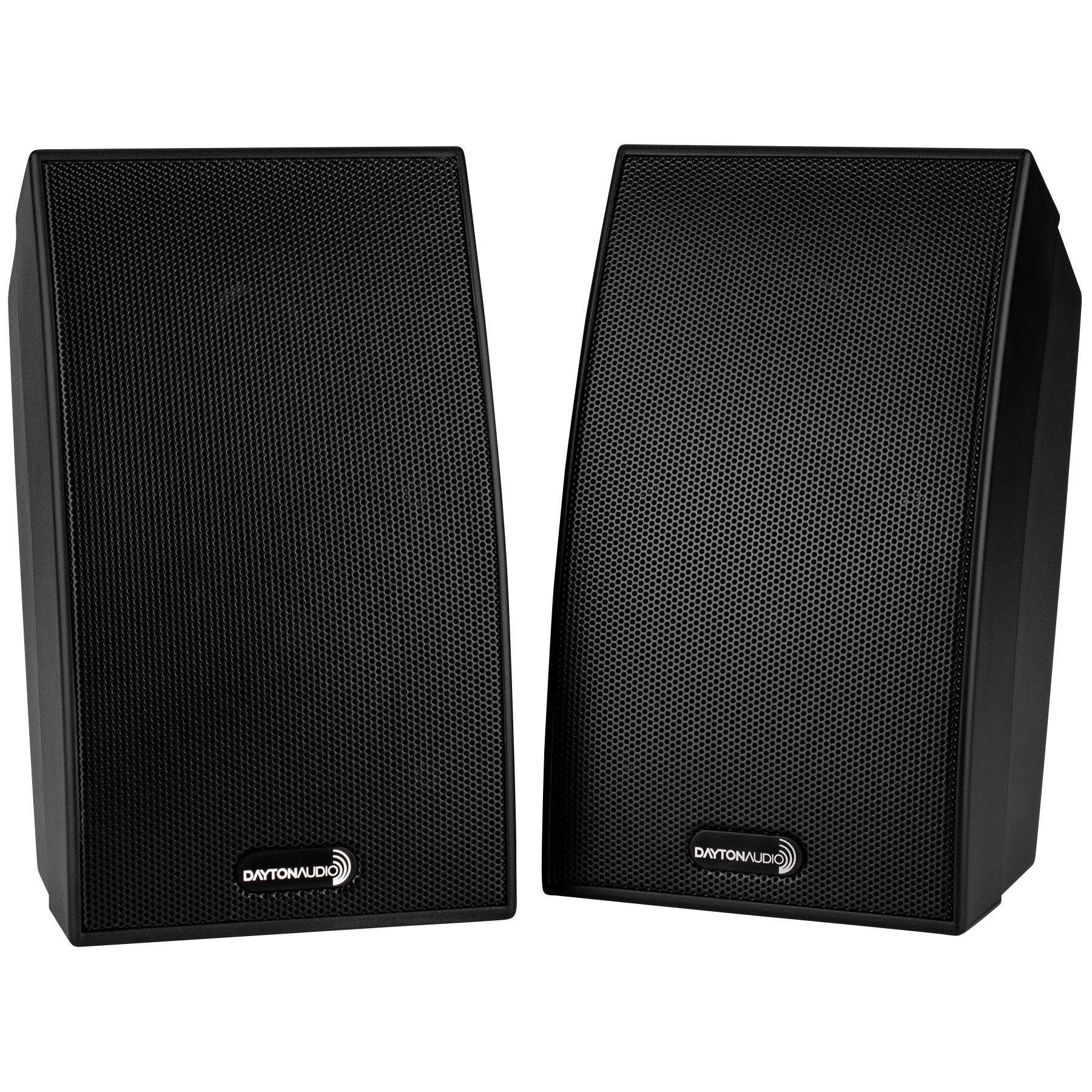 Dayton Audio SAT-BK 3-3/4" 2-Way Satellite Speaker Pair Black