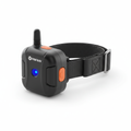GPS dog tracker device on white background