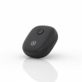 Personal GPS Tracker device on white background