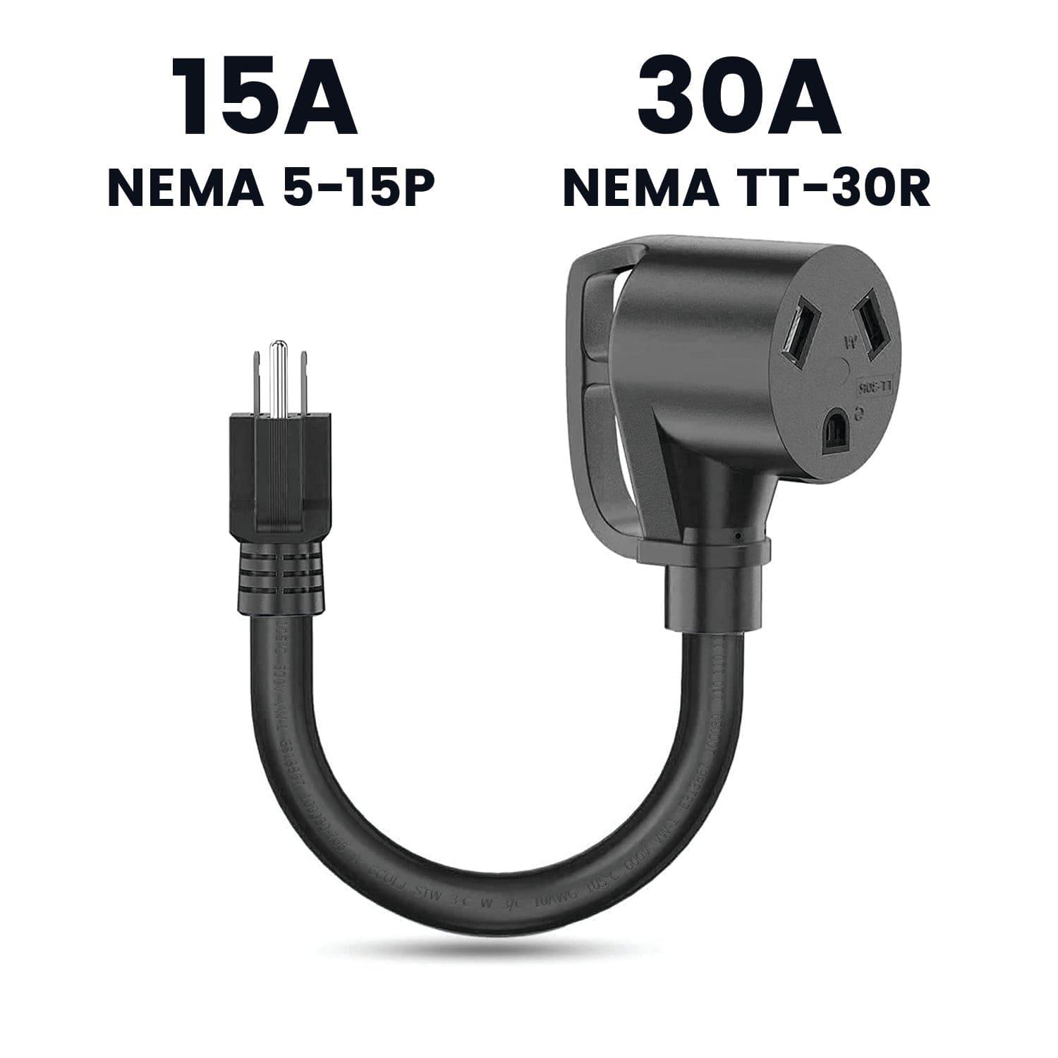 Nature's Generator 30A to 15A Step Down Adapter